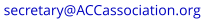 secretary@ACCassociation.org