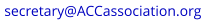 secretary@ACCassociation.org