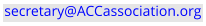 secretary@ACCassociation.org